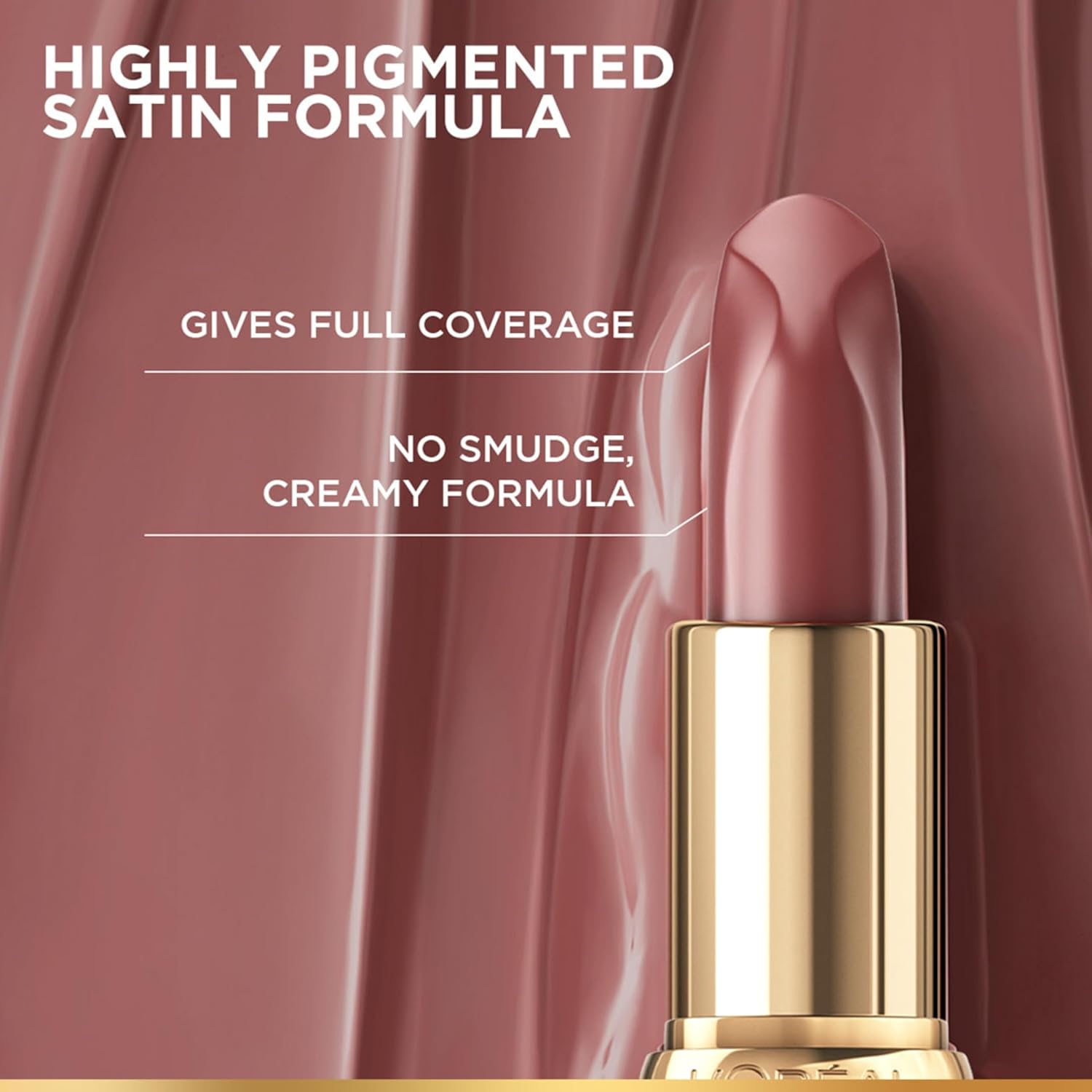 Lâ€™OrÃ©al Paris Color Riche Satin Lipstick- 570 Worth It Intense, 4.5 gm