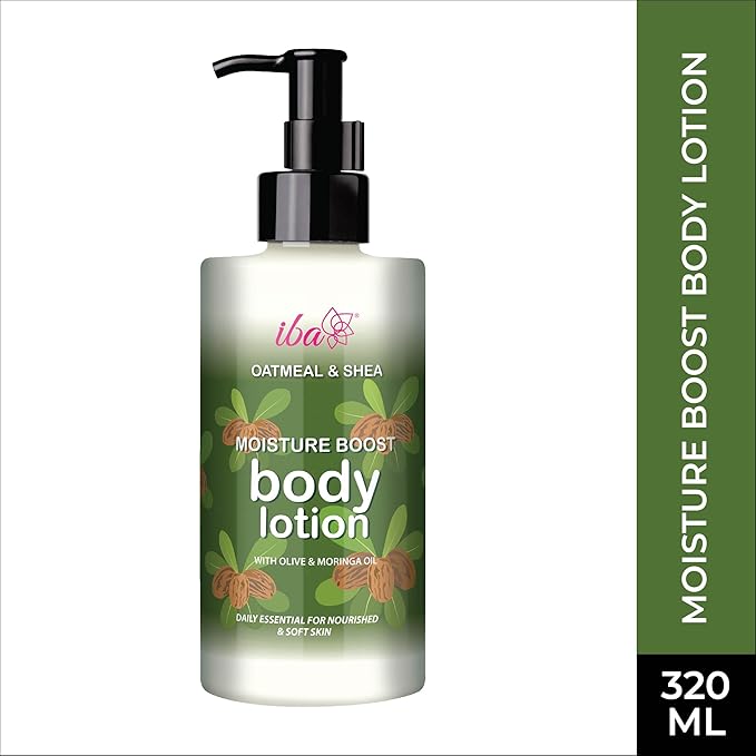 Iba Oatmeal & Shea Moisture Boost Body Lotion - 320 Ml