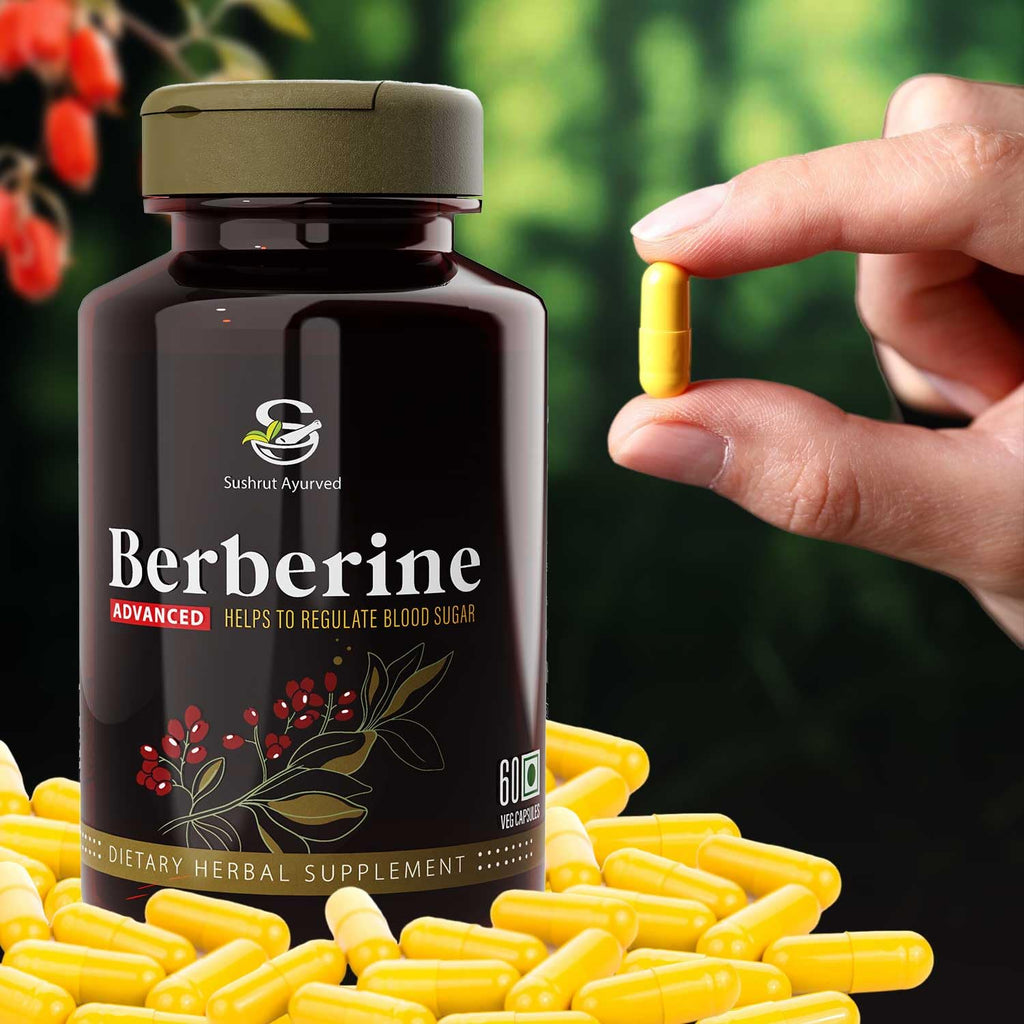 Berberine Advanced 500mg Capsules for Glucose Balance, Optimal Metabolism & Weight Management â€“ Plant-Based Formula with Banaba, Piperine & Cinnamon Extracts [Vegan Friendly] (Pack of 1 - 60 Capsules Each)
