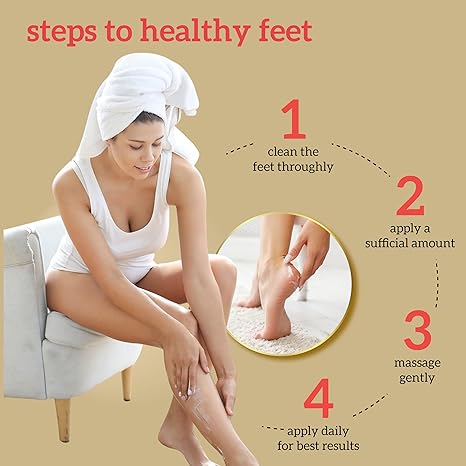 Inatur Shea Butter Foot Cream - 50 gms