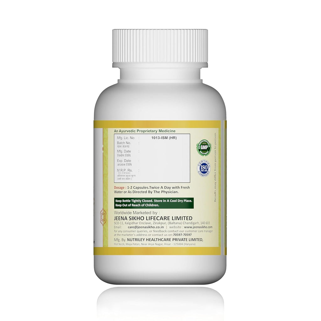 Jeena Sikho Thyri | Herbal Supplements for Thyroid Care - 60 Capsules