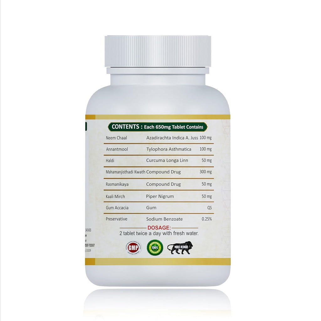 Jeena Sikho Vitiligo Tablets - 60 Tabs