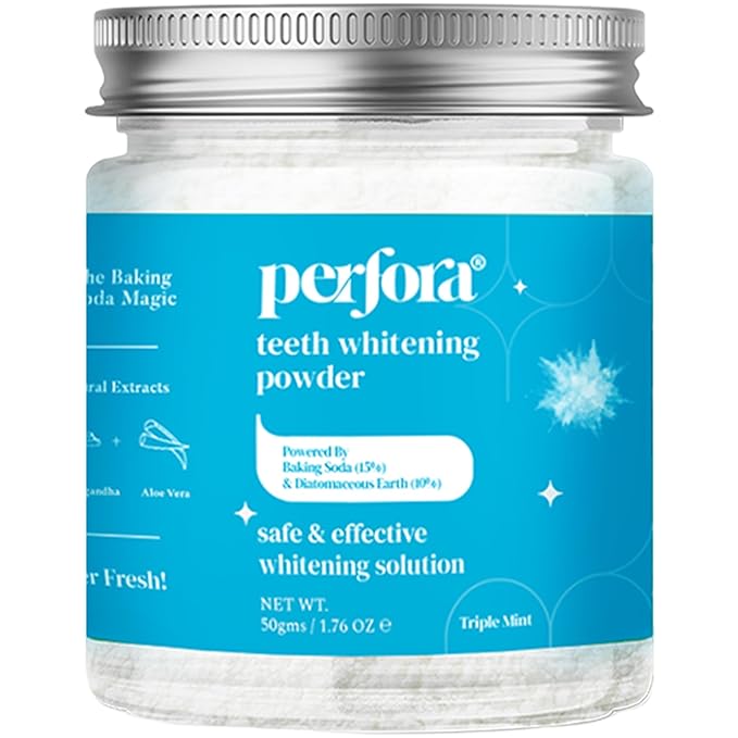 Perfora Teeth Whitening Powder - 50 gms