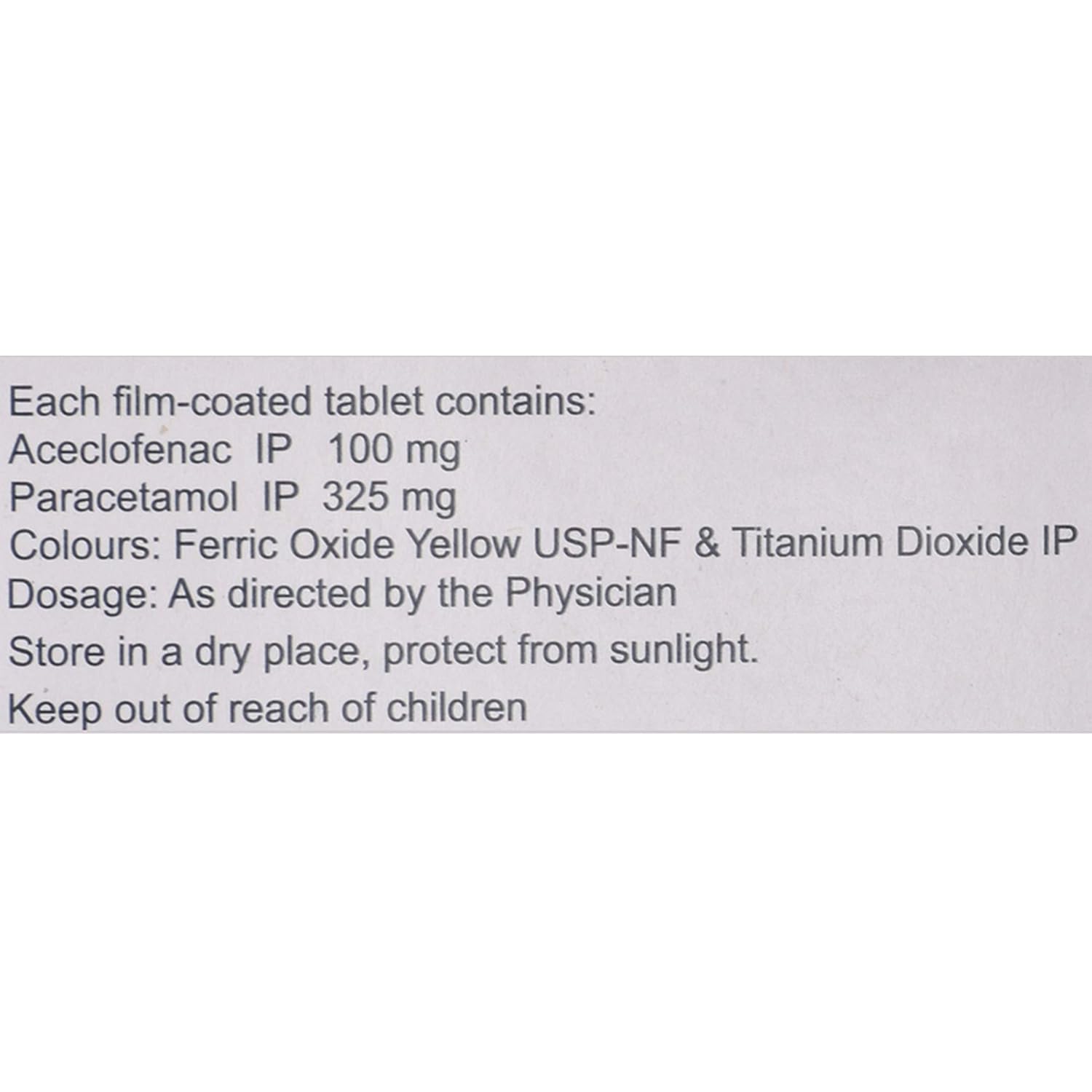 Zerodol-P - Strip of 10 Tablets
