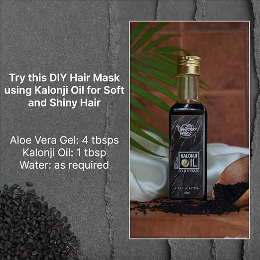 Vriksha Veda Pure Kalonji Black Seed Oil for Hair - 100 ml
