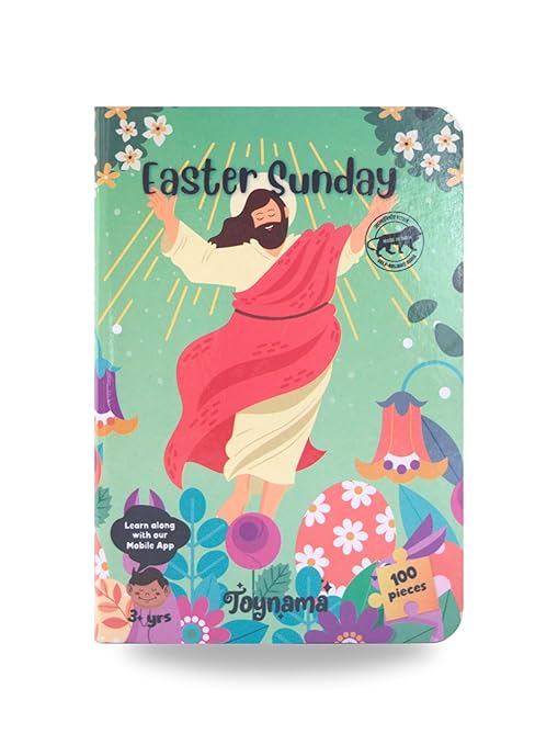 Toynama Educational Toys for Kids - Easter Sunday 100 Pcs Jigsaw Puzzles Ages 3+ | Cultural Interactive Learning