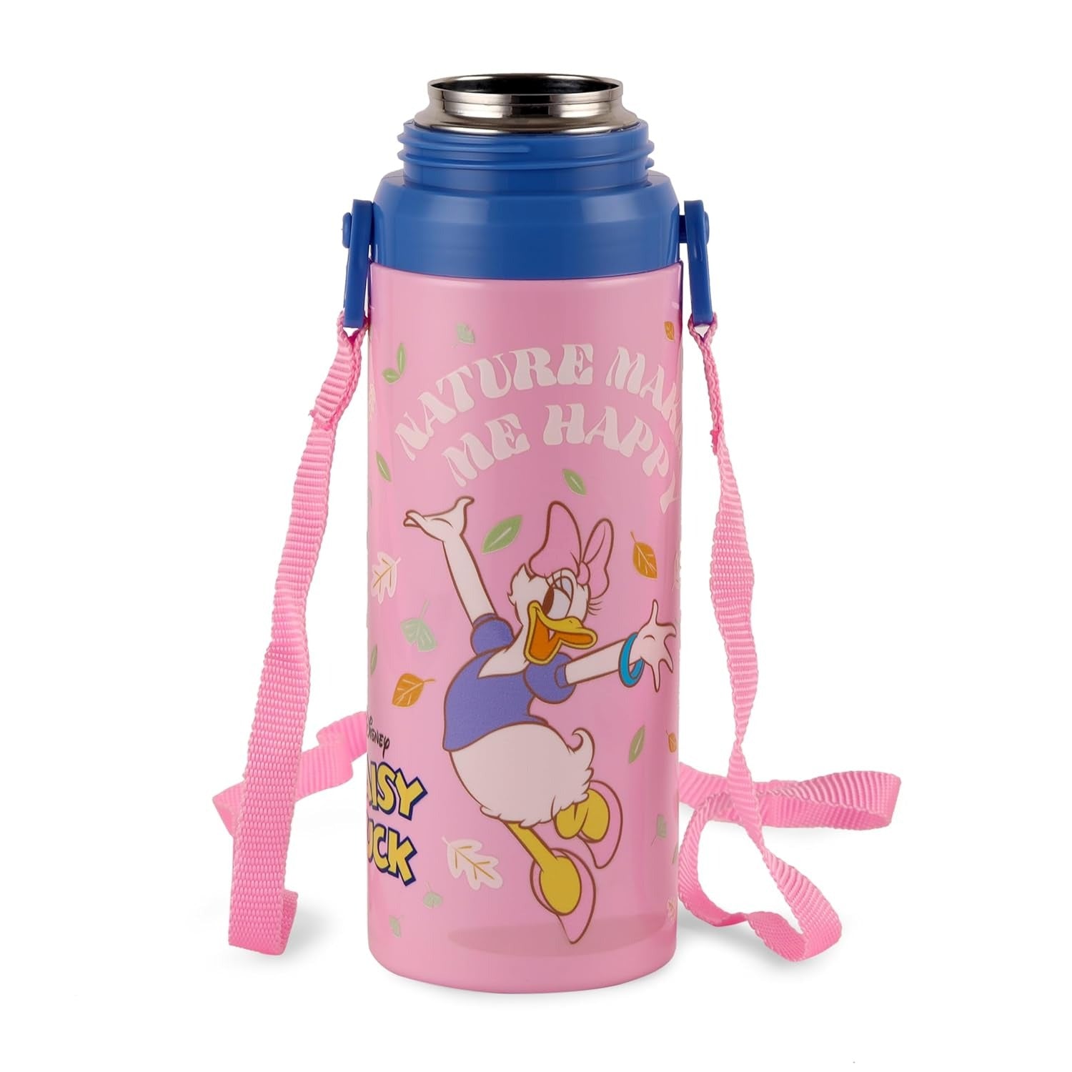 CELLO Kidzbee Autumn 600 Daisy Duck Design Insulated Kids Sipper Water Bottle 600 ml