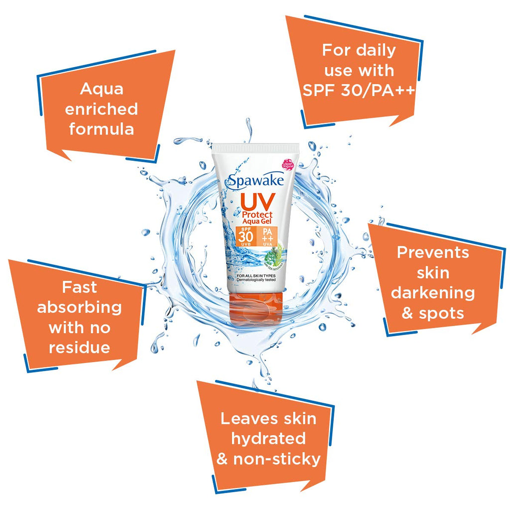 Spawake Sunscreen Lotion Gel - 40 gms