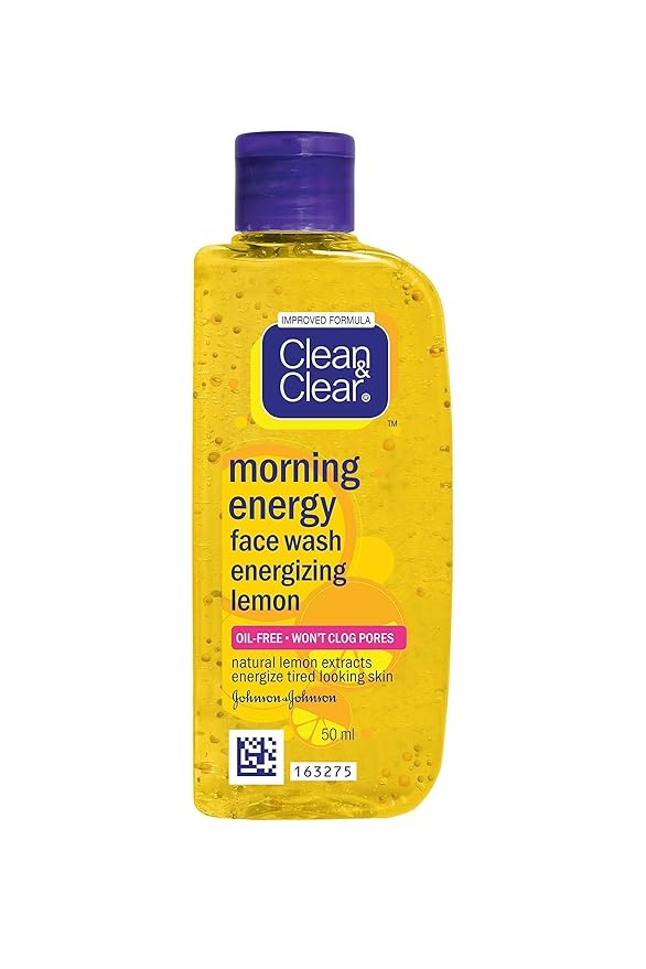 Clean & Clear Morning Energy Lemon Face Wash - 50 ml