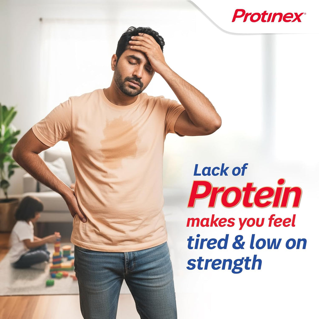 Protinex Creamy Vanilla, 400g | Get 40% daily protein requirement for strong muscles when prepared with 200ml milk | High Protein | Zero Added Sugar | Nutritional Drink for Men and Women