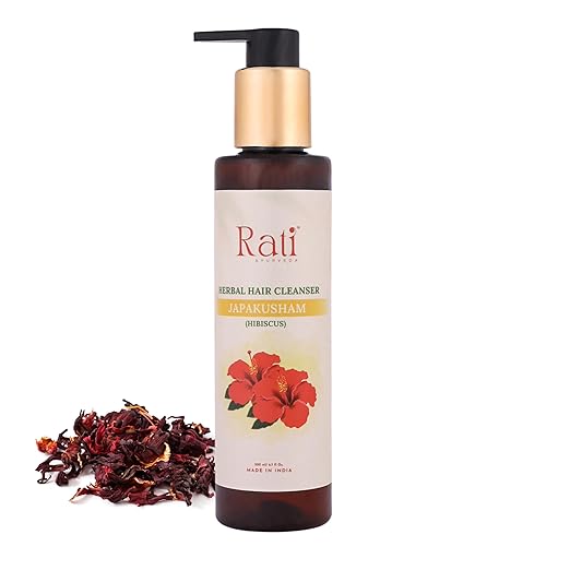 Rati Ayurveda Japakusum Hair Cleanser Ayurvedic Shampoo - 200 ml
