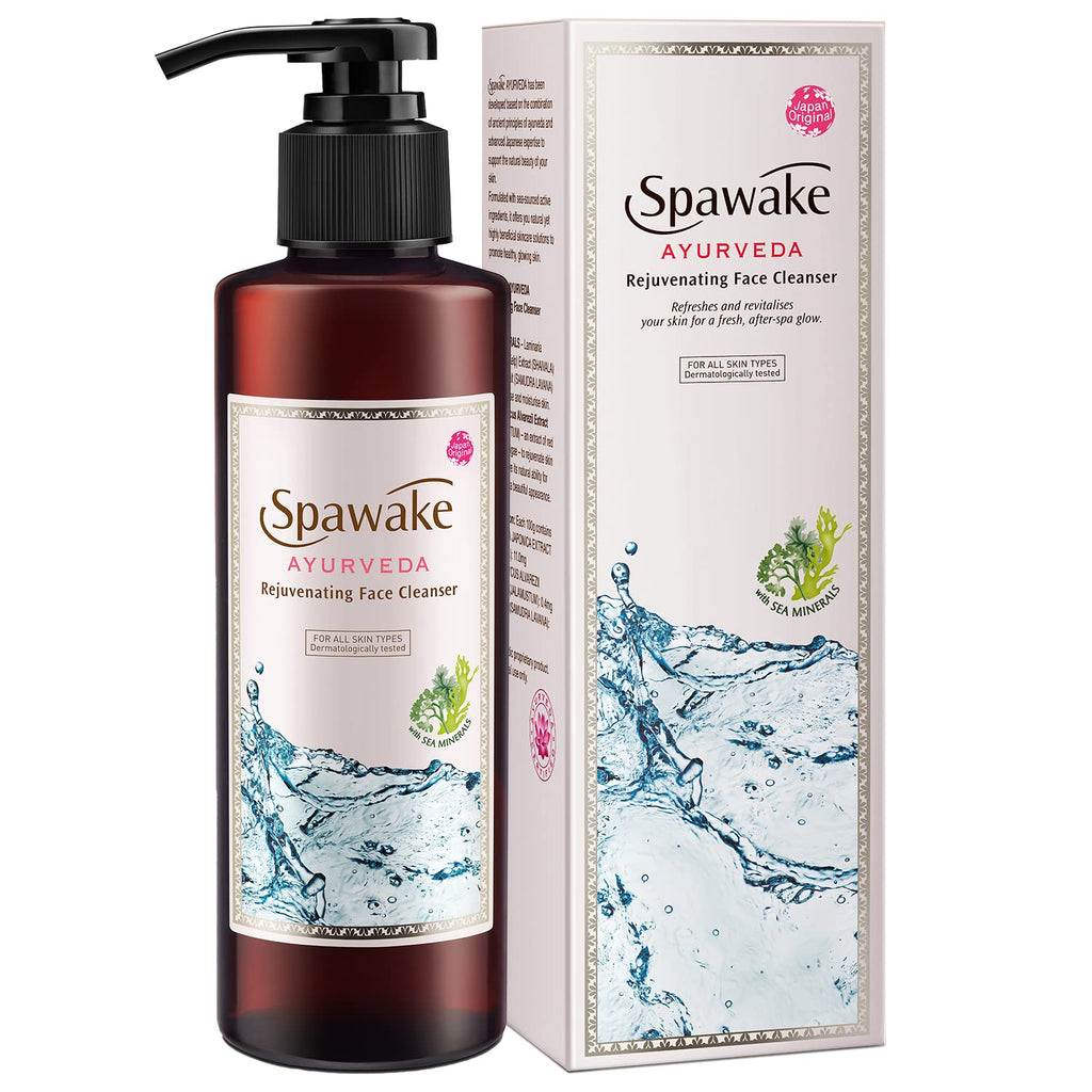 Spawake Ayurveda Face Cleanser Rejuvenating Foaming Face Wash - 190 ml