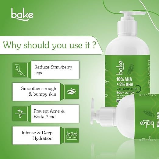 Bake 10% AHA + 2% BHA Body Lotion SPF 30 PA+++ - 200 ml