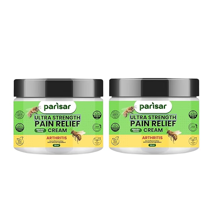 Parisar Pharma Ultra Strength Pain Relief Cream - 100 Each (Pack of 2)