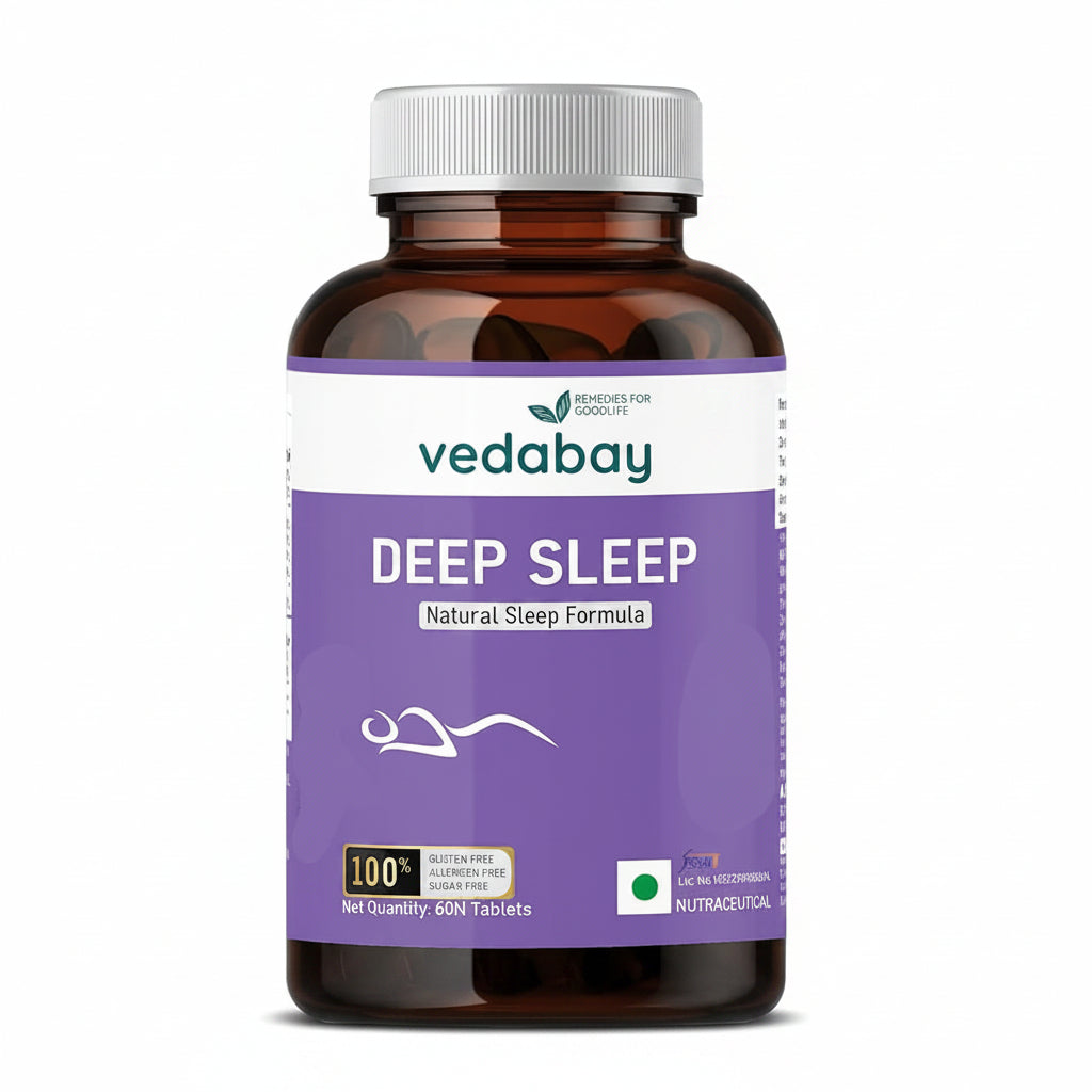 Vedabay Natural Sleeping Tablets - 60 Tabs