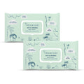 Omumsie Soft As Snow Ball Pure Water Baby Wipes - 60 pcs per pack (Pack of 2)