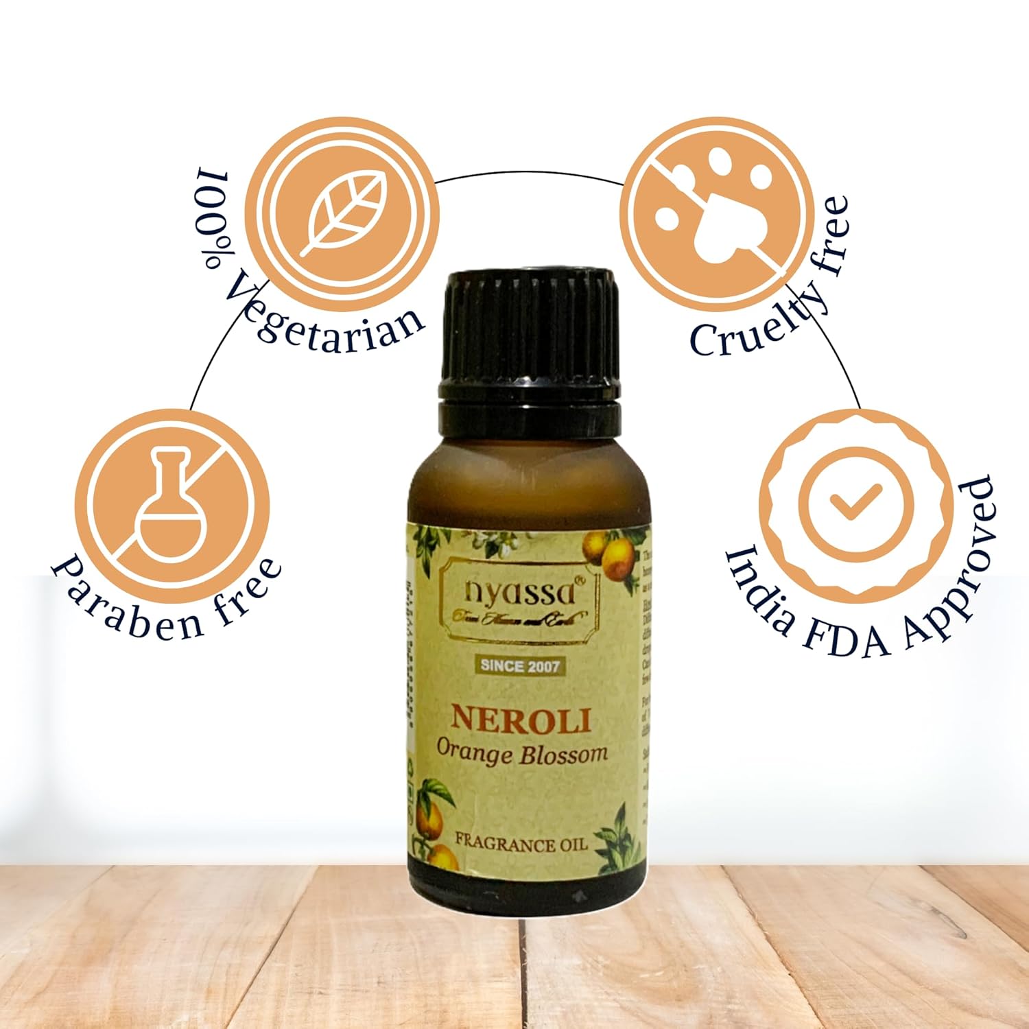 Nyassa Neroli Orange Blossom Fragrance Oil - 20 Ml