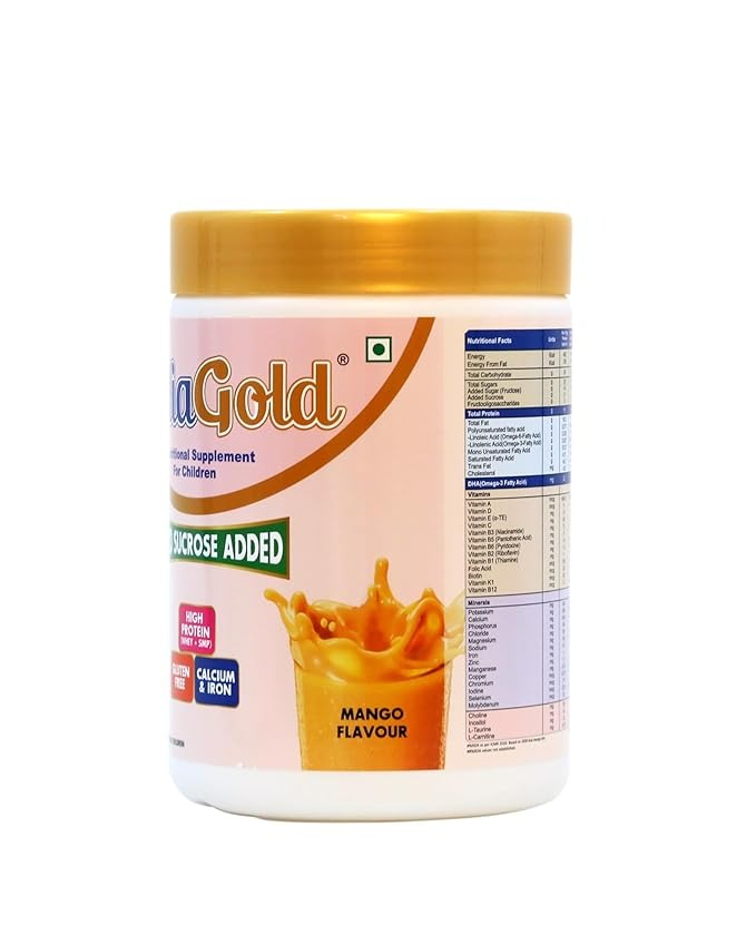 Pediagold Sugar Free Nutrition Powder for Children Mango  - 400 gms