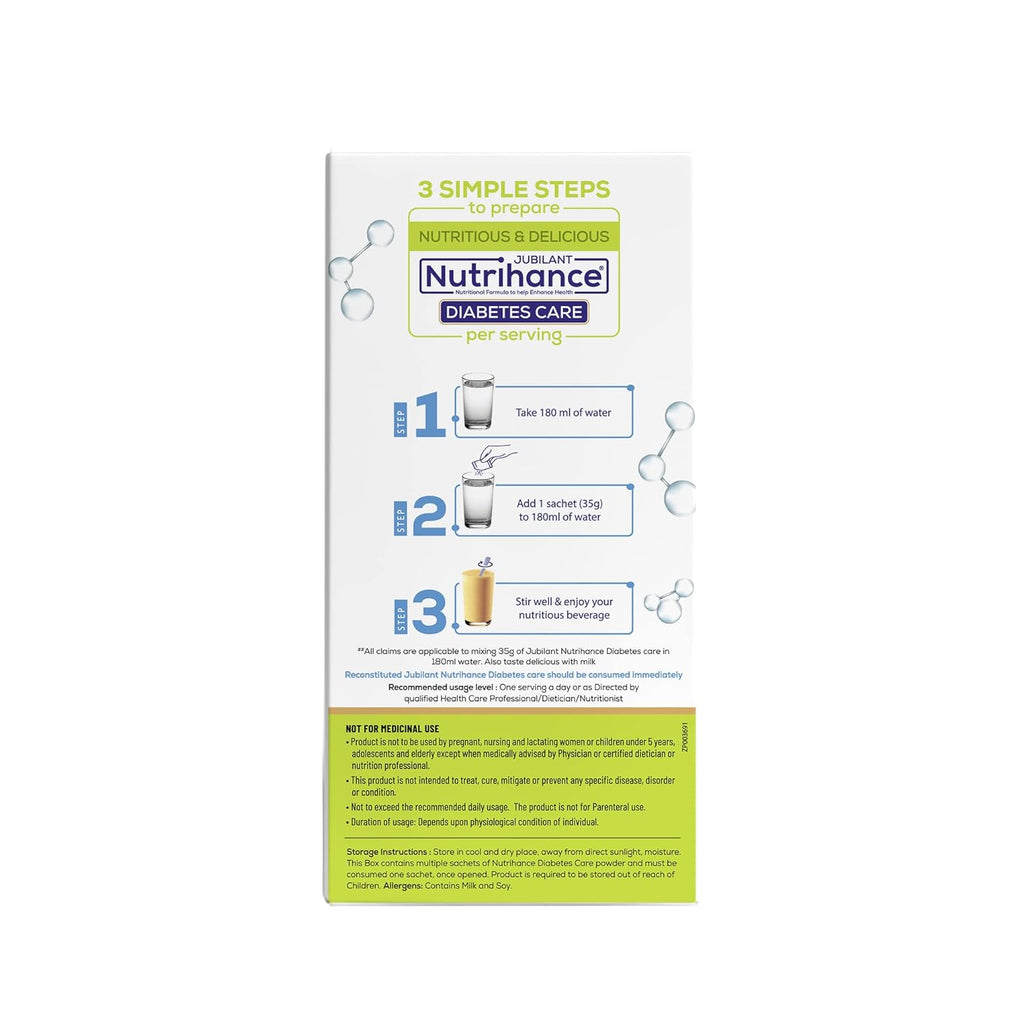 Jubilant Nutrihance for Diabetes Management Nutritional Health Drink - 350 gms
