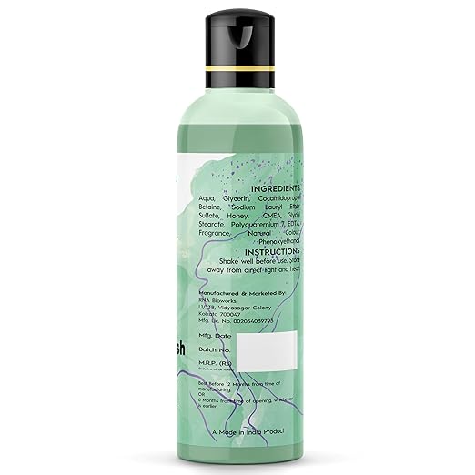 Naturaleza Castile Honey & Lemon Moisturizing Body Wash Shower Gel - 200 ml