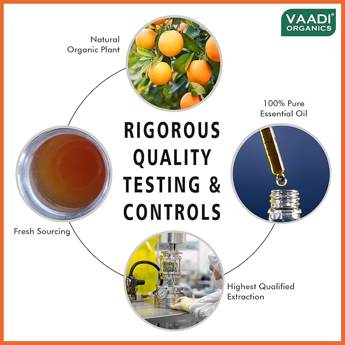 Vaadi Herbals Sweet Orange Essential Oil - 10 ml
