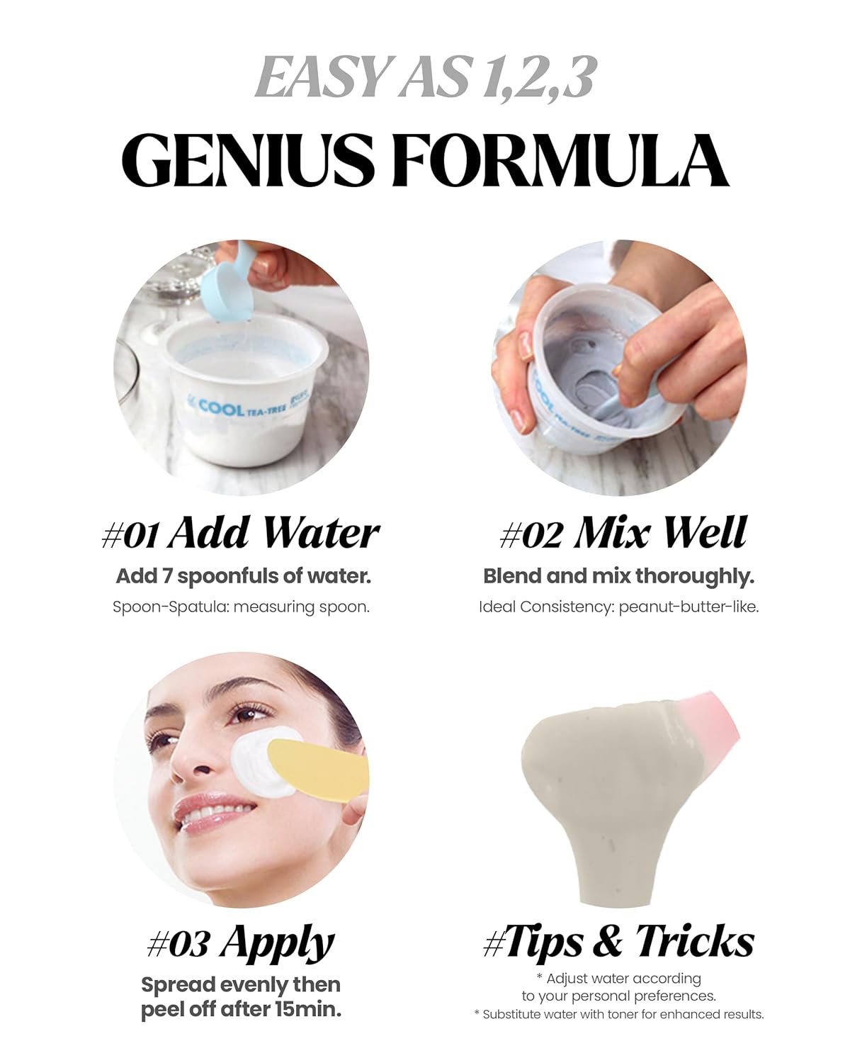 LINDSAY Vitamin Modeling Mask Cup Pack - Korean Skin Care Face Mask Modeling Pack â€“ Single-Use Soothing Moisturizing Face Mask w/Spatula Spoon â€“ Spa Facial Peel-off Mask (28 gm)