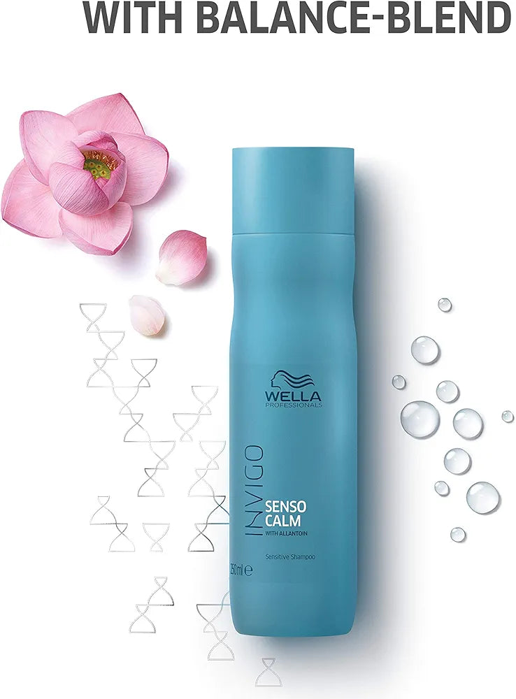 Wella Professionals Invigo Balance Senso Calm Sensitive Unscented Shampoo And Hair Mask