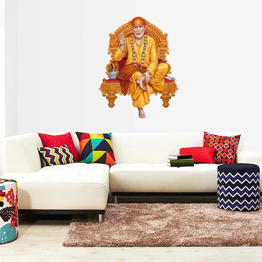 Rangoli White Glossy Vinyl Wall Sticker Premium Self-Adhesive Waterproof Parent-6 Design-4