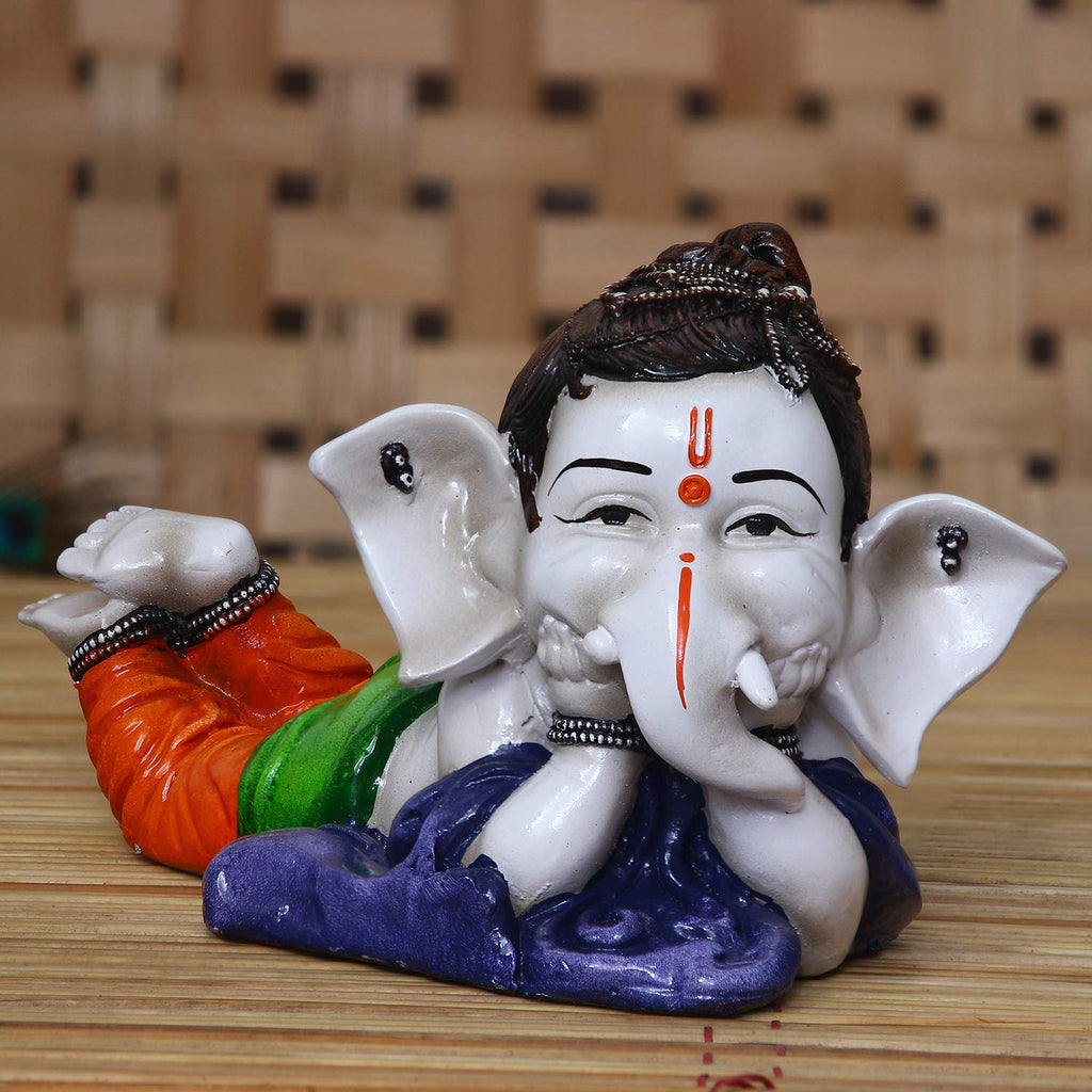 Ecraftindia Decorative Lord Ganesha in Resting Position