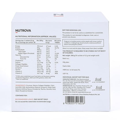 Nutrova Collagen+Antioxidants - 30 sachets