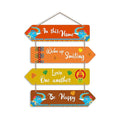 Artvibes Motivational Quotes Decorative Wall Art Mdf Wall Hanger for Living Room
