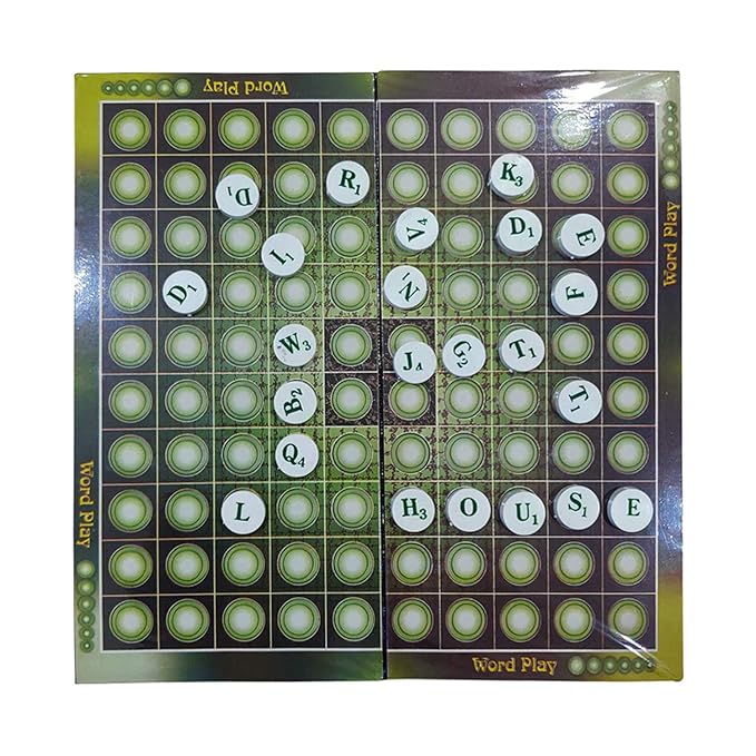 Kids Mandi Wordplay Creative Word Making Educational Board Game Multicolor