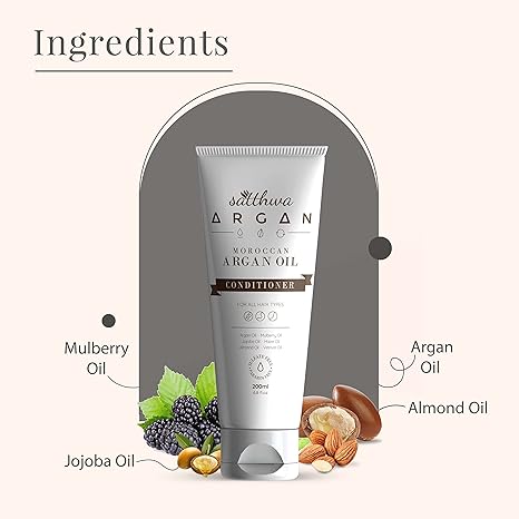 Satthwa Argan Oil Conditioner - 200 ml