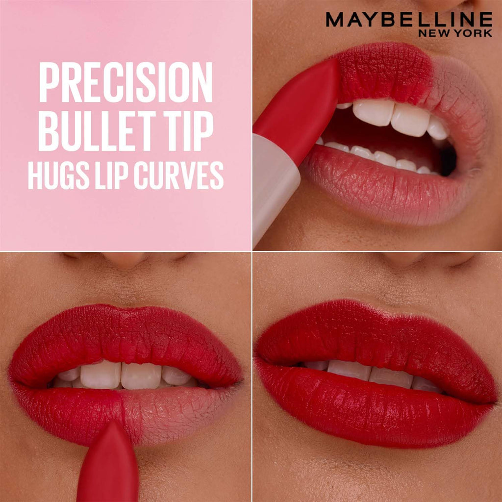 Maybelline New York Serum Lipstick (Satin) weightless hydration, One-swipe bold color, Mauve - 107 Blind Date, 4.2g