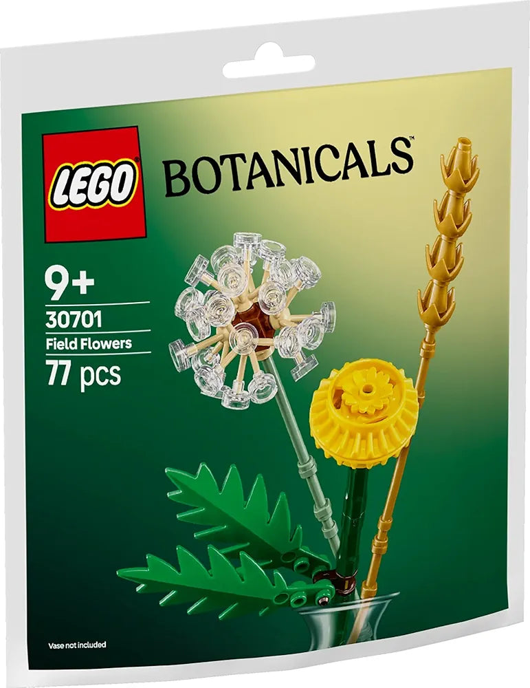Lego Botanicals Field Flowers Building Kit 30701 Building Blocks Toys for 9+ Gift for Boys and Girls