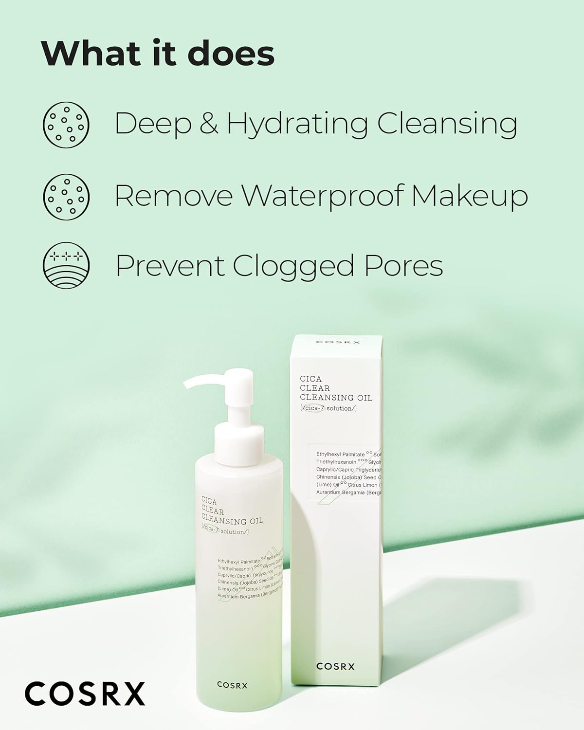 Cosrx Pure Fit Cica Clear Cleansing Oil - 200 ml