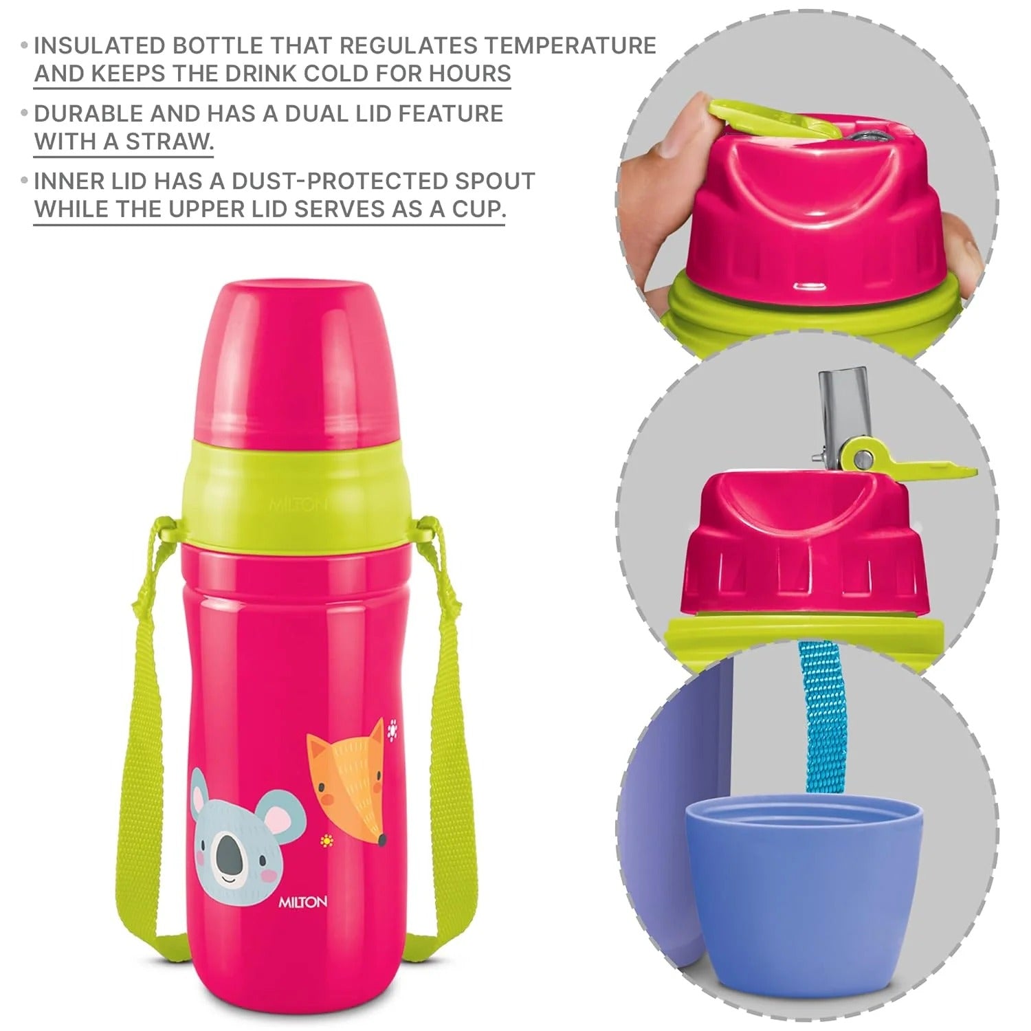 Milton Kool Cheer Kids Water Bottle
