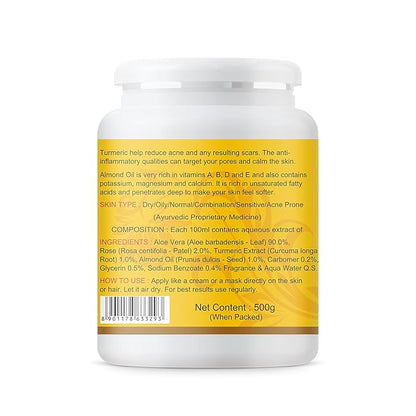 Kazima Aloe Turmeric Gel - 500 gms
