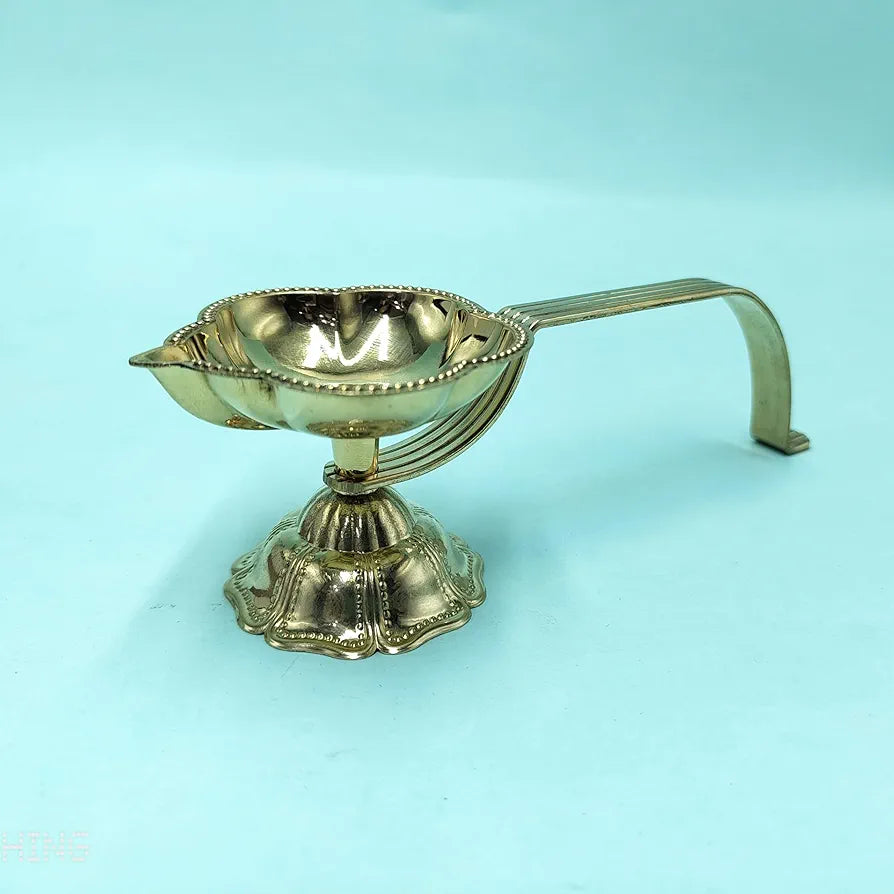 Craftvatika Brass Karpoor Dani Diya Kapoor dani Diya Brass