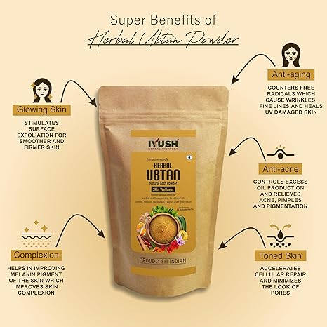 Iyush Herbal Ayurveda Ubtan Powder Face Pack - 900 gms