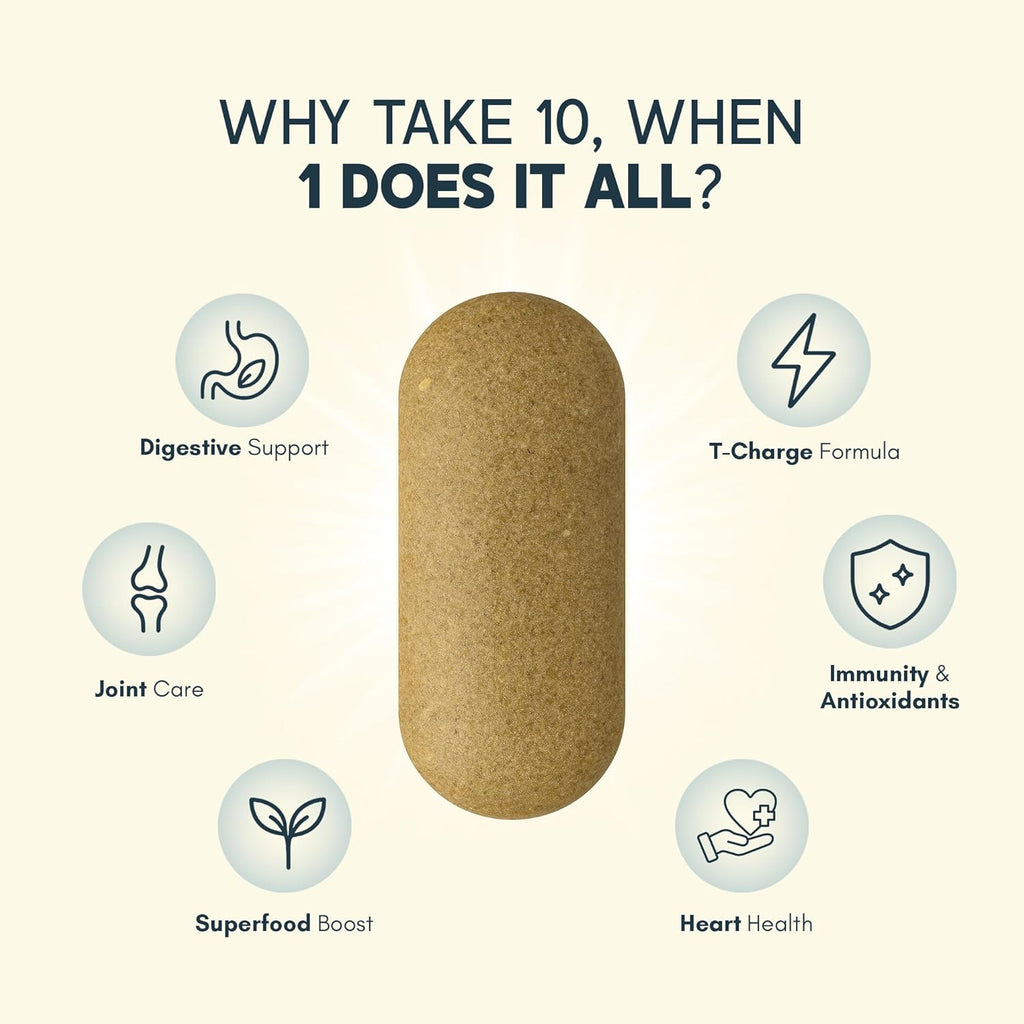Rasayanam Multivitamin for Men | 52 Ingredients with 100% RDA of Vitamins & Minerals | Energy, Immunity, Performance, Bone, Joint & Heart Health | Daily Multivitamin Tablet for Men - 60 Tablets