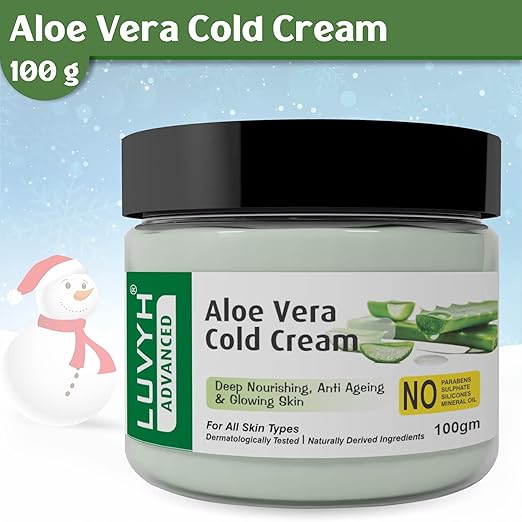 Luvyh Aloe Vera Cold Cream and Winter Cream - 100 gms