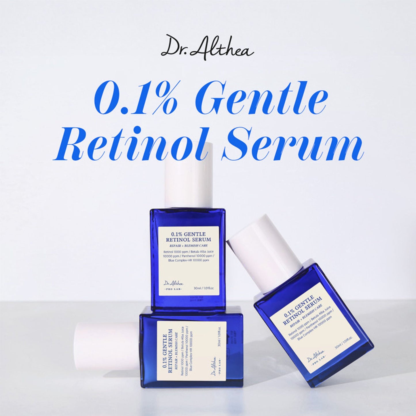 Dr.Althea 0.1 Gentle Retinol Serum: Low-Concentration Anti-Aging Serum for Fine Lines