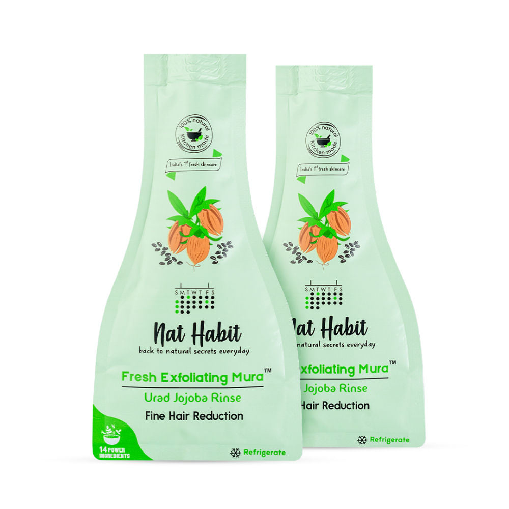 Nat Habit Urad Jojoba Exfoliating Mura