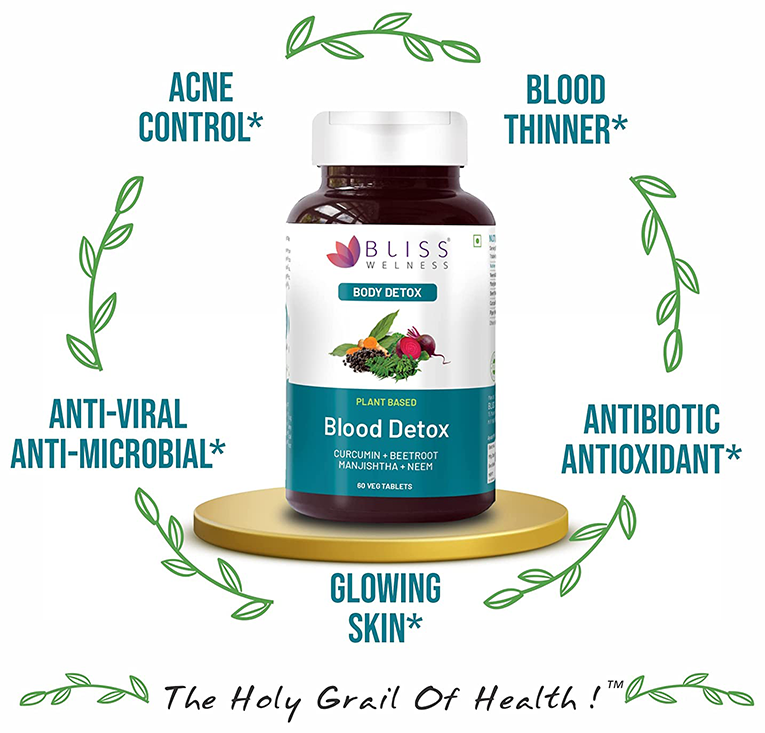 Bliss Welness Blood Detox Veg Tablet