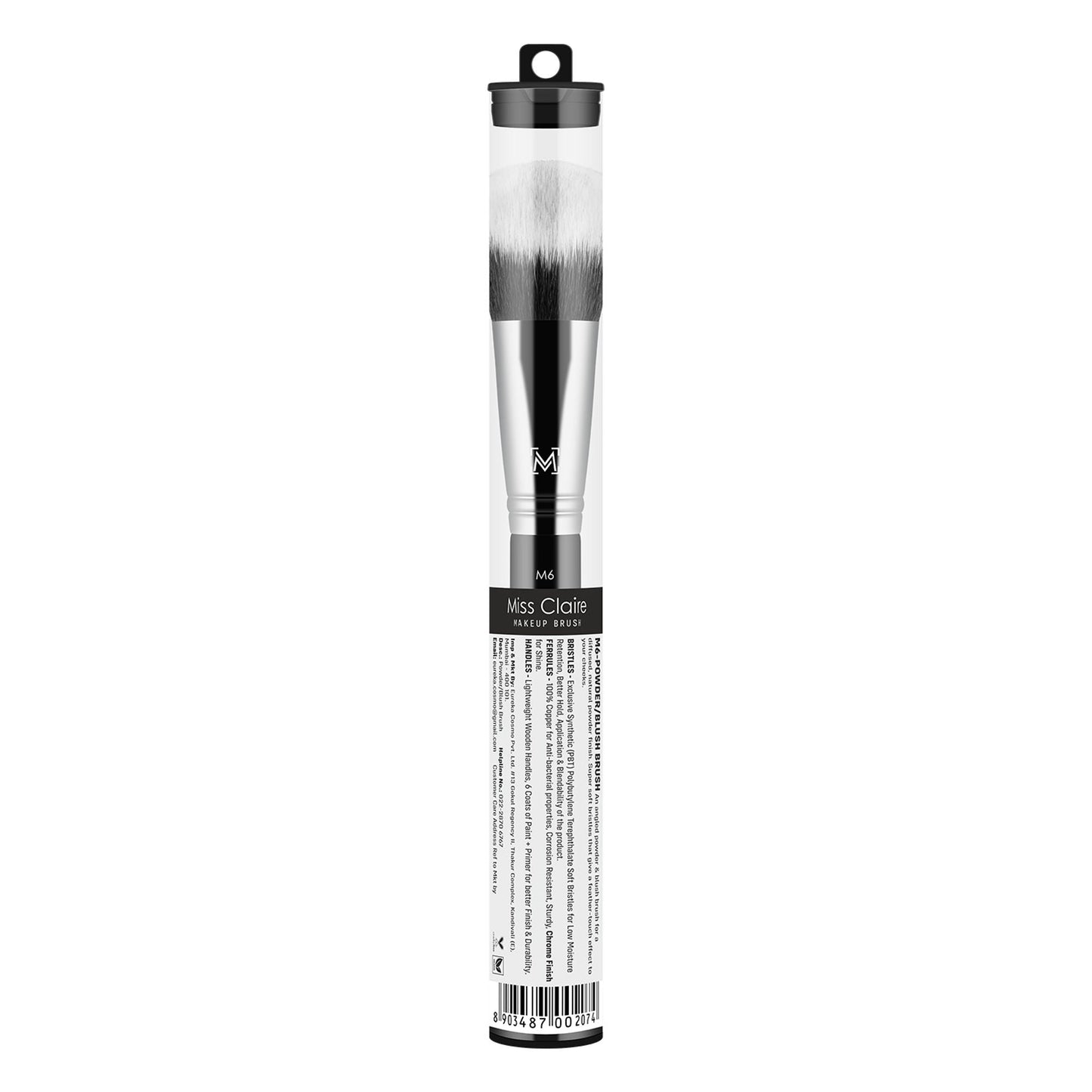 Miss Claire M6 - Powder/Blush Brush - Chrome