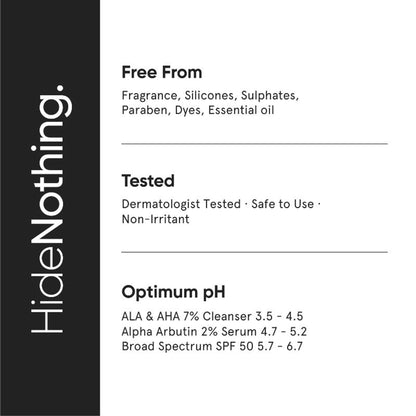 Minimalist Dark Spots Solution