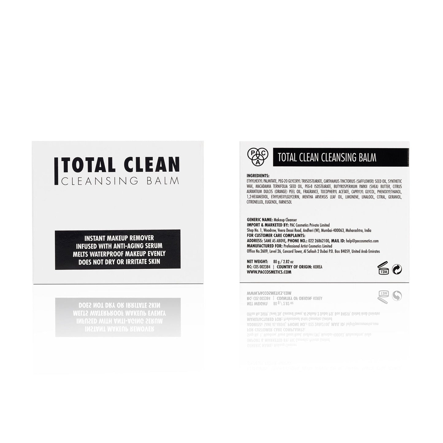 PAC Studio Total Clean Cleansing Balm