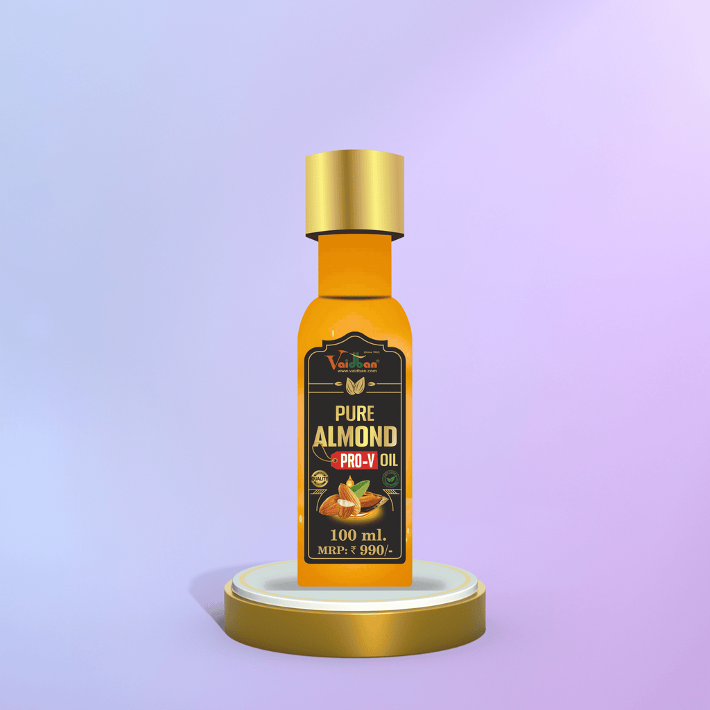 Vaidban Pure Almond Pro-V Oil - 100 ml
