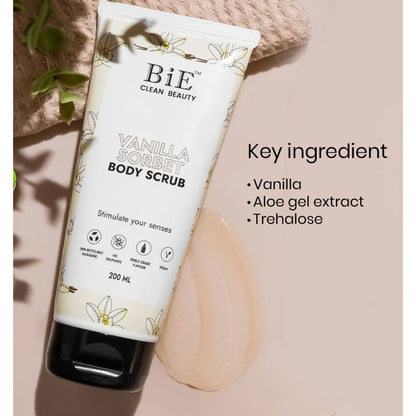 BiE Vanilla Sorbet Body Scrub